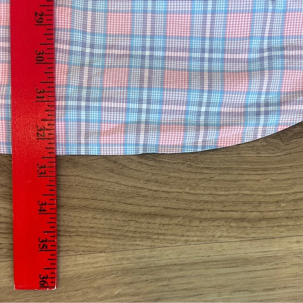 Vineyard Vines Men's Long Sleeve Cooper Shirt Plaid Button Down Size Large - Picture 5 of 6
